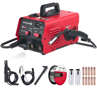 Image de Soudeuse MIG, modèle portable, soudage 3-en-1, MIG140Y