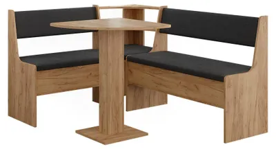 Image de Groupe de banquettes d'angle Vicco Roman Chêne de force doré/Anthracite 60x60cm, Model 63022