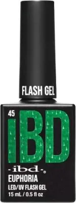 Produktbild von IBD Euphoria Flash Nagelgel für die professionelle Nagelmodellage, 15ml