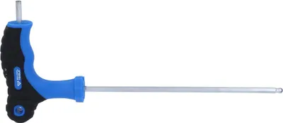 Zdjęcie produktu dla BRILLIANT TOOLS Klucz nasadowy sześciokątny z główką kulistą 4.0 x 150 mm - BT041004