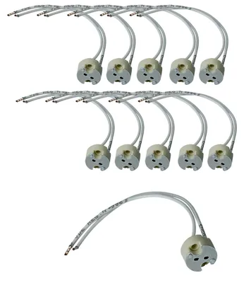 Immagine prodotto di 10x  Paulmann SB Portalampada alogena a bassa tensione universale, confezione da 1 per G4, GX5,3 e GY6,35