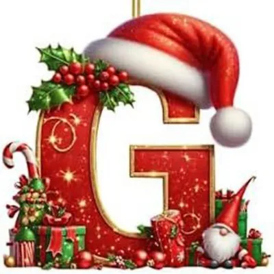 Produktbild von Rote Initialen-Weihnachtsbaumkugeln, personalisierter 2D-Acryl-Gnom-Monogramm-Anhänger mit Weihnachtsmannmütze, 26 Buchstaben, Weihnachtsbaumschmuck für die Weihnachtsdekoration
