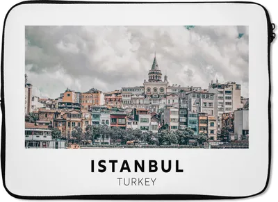 Produktbild von MuchoWow® Laptop Hülle 14 ZollIstanbul - Türkei - Architektur Laptoptasche - Laptoptasche - Stoßsicher - Schutzhaube