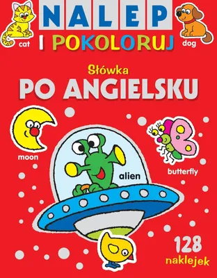 Immagine prodotto di Nalep i pokoloruj Słówka po angielsku