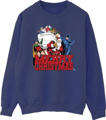 Produktbild von DC Comics - Sweatshirt für Herren BI12833 (L) (Marineblau)