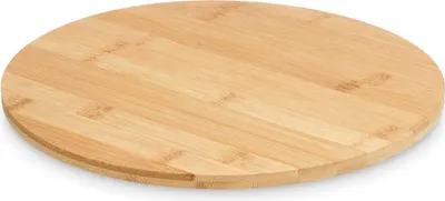 Image de KINVARA | Plateau tournant - Plateau rotatif - 30 cm - Bambou - Plateau de service - Rotatif