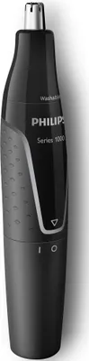 Produktbild von Philips Nasen- und Ohrenhaarschneider NT1620/15, Akku, abwaschbar, Nass- und Trockenbetrieb, Schwarz