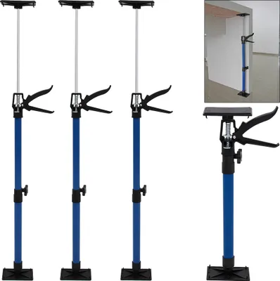 Produktbild von DEUBA® Türspanner im 3er Set stufenlos höhenverstellbar 50-115cm bis 45° Türfutterstrebe Türzarge Zargenspanner