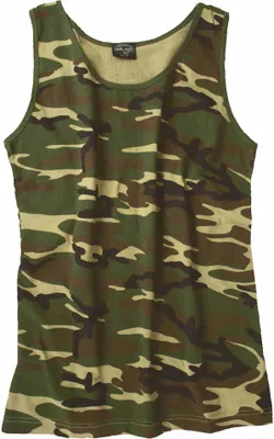 Produktbild von Mil-Tec TANK TOP Baumwolle WOODLAND S