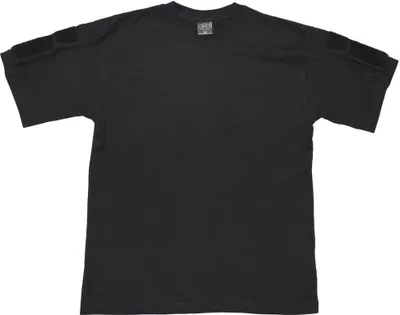 Produktbild von MFH US T-Shirt, halbarm, mit Ärmeltaschen, schwarz