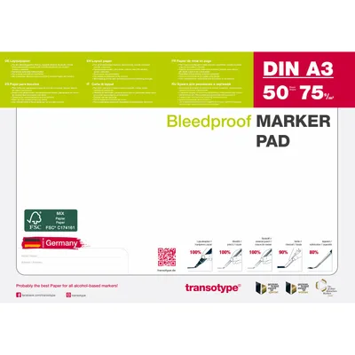 Produktbild von Copic Marker Pad A3 50Bl