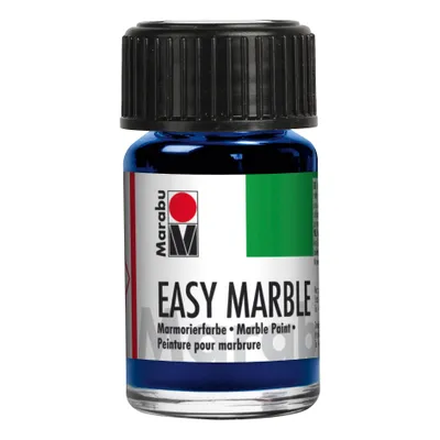 Obrázek produktu pro Marabu 13050039055, Ultramarine, Olejová barva mísitelná s vodou, Tekutina, 15 ml, 1 kusů