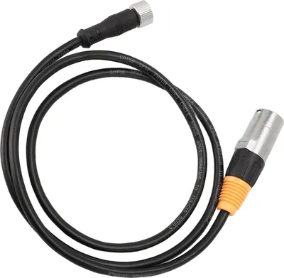 Image de Extender de c?ble r?seau ?tanche RJ45 ? M12-5p c?ble femelle d'extension LAN Ethernet