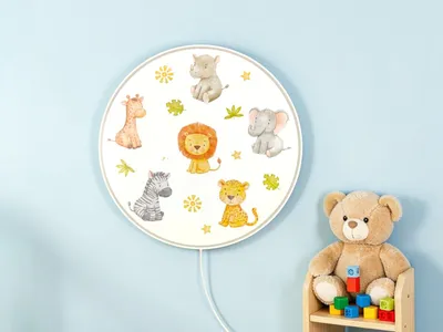 Produktbild von Kinderzimmer Wandleuchte dimmbar