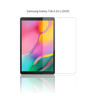 Produktbild von 2 x Samsung Galaxy Tab A 10.1 2019 Display Schutzfolie Klar (3-lagig) T510 T515
