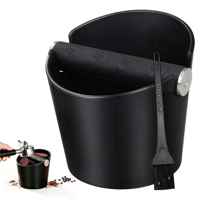 Produktbild von Abklopfbehälter Kaffeesatz Abschlagbox Knock Box für Siebträger Espresso Kaffeemaschine Stoßdämpfende  Kaffee Zubehör