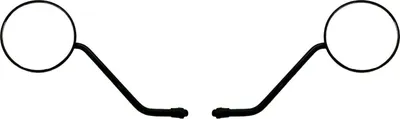 Zdjęcie produktu dla 2x para lusterek motocyklowych do HONDA CRM NX XL XRV 125 250 600 650 750 88120/88110-MN9-003