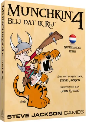 Obrázok produktu pre Asmodee Munchkin 4 som rád, že riadim kartovú hru