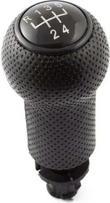 Produktbild von Black Edition Schaltknauf Knauf Schwarz 12mm in 5-Gang für VW Audi Seat Skoda