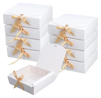 Immagine prodotto di Set di 20 scatole regalo con coperchio, dimensioni 16,5 x 16,5 x 5 cm