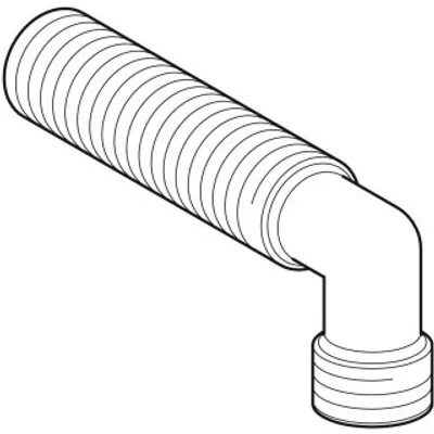 Produktbild von Geberit 243800001 Anschlusswinkel G1/2 - G1/2