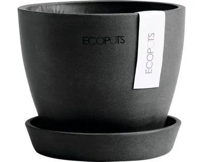 Immagine prodotto di Ecopots Antwerp Sottovaso per vaso da fiori - L 11,5 cm x H 10,1 cm - Per interni ed esterni