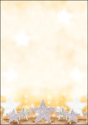 Produktbild von SIGEL DP029 Weihnachts-Motiv-Papier, Glitter Stars, 90 g/m², 100 Blatt