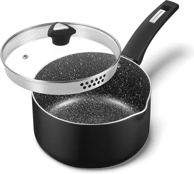 Productafbeelding van CS KOCHSYSTEME Steelpan, 2,8 liter, met antiaanbaklaag van graniet