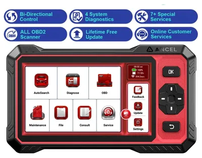 Image de Scanner OBD2 - Scanner de diagnostic automobile sans fil - Outil de diagnostic automobile - Lecteur de codes d'erreur - Scanner automobile