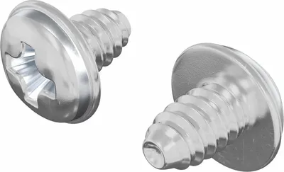 Obrázok produktu pre Zámkové skrutky 2 pcs Strieborná M4 x 5 mm Železo