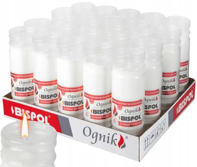 Zdjęcie produktu dla BISPOL - Wkład Zalewany Ognik WP4 - 24 szt.