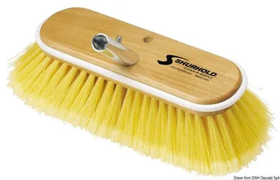 Obrázek produktu pro Kartáč 10" s měkkými štětinami, žlutý , 1 kus
