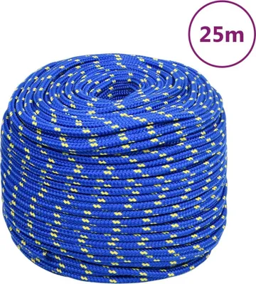 Produktbild von Cloris DesignMöbel Bootsseil Blau 10 mm 25 m Polypropylen - Gartenmöbel & Zubehör DE6322462