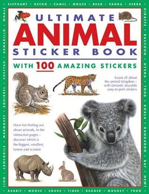 Obrázok produktu pre Ultimate Animal Sticker Book with 100 amazing stickers