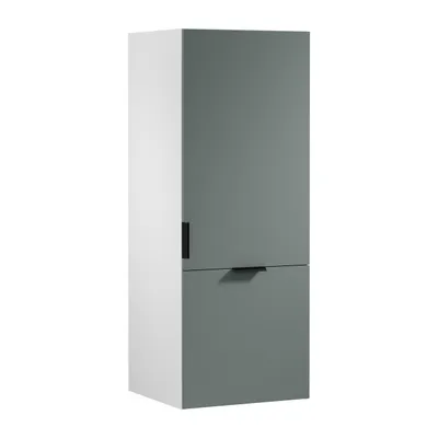 Produktbild von Hängeschrank 60 cm mit Erweiterung Küchenschrank Küchenmöbel, Sorento N60N Weiß/Grün