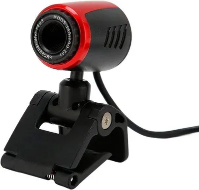 Image de Webcam avec rotation à 360 degrés, mise au point automatique et correction des couleurs - Compatible avec Skype et MSN