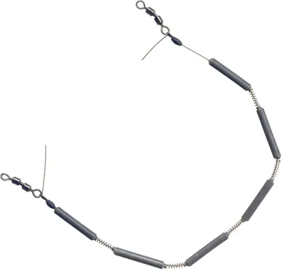 Produktbild von TFT Tremarella Bleifederkette - Federkette zum Forellenangeln, Gewicht:6.5g