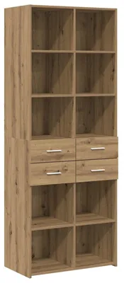 Zdjęcie produktu dla Półka na książki Dąb artisan 30 x 42.4 x 185.2 cm
