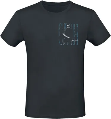 Produktbild von Johnny Cash T-Shirt Herren Man In Black schwarz S
