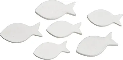 Produktbild von 12 Streu Fische weiß