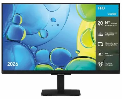 Obrázek produktu pro Samsung TU27F6005FK, 68,6 cm (27"), 1920 x 1080 px, LED, Smart TV, Wi-Fi, Černá