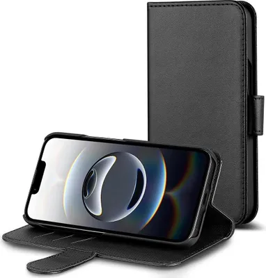 Image de Étui portefeuille SiGN pour iPhone 16e - Noir