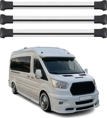 Produktbild von OMAC 2626928-3 Dachreling Dachträger Aluminium für FORD Transit Mk7 Bus (V363, FAD, FBD)