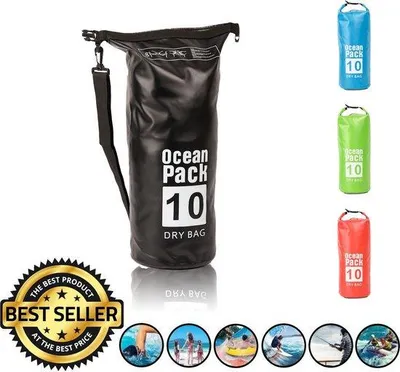 Produktbild von Wasserdichte Reise-Tasche - 10L - Schwarz