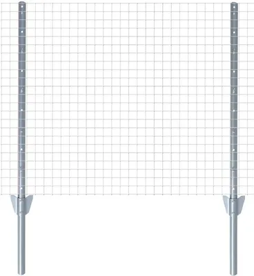 Produktbild von Zaunset Volierendraht Gartenzaun 1 x 10 m Drahtzaun 12 mm Zaun Komplett-Set