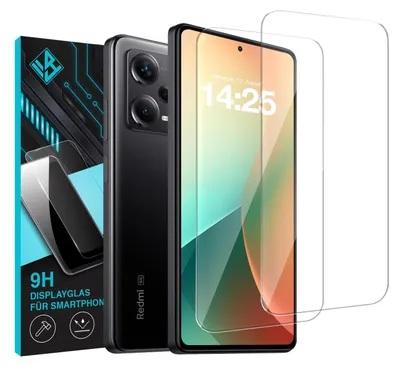 Produktbild von 2x 9H Schutzglas Displayschutzfolie für Xiaomi Redmi Note 12 Pro+ 5G Displayglas Displayschutz Glas Panzerfolie Schutzglasfolie