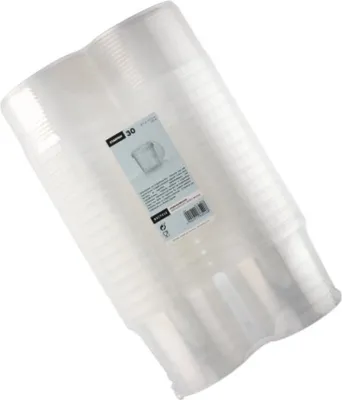 Zdjęcie produktu dla Papstar 86540, Plastik, Przezroczysty, 0,77 l, 118 mm, 118 mm, 118 mm