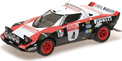 Produktbild von Lancia Stratos Lancia Pirelli #4 Winners Rallye Sanremo 1978 - 1:18 - Minichamps