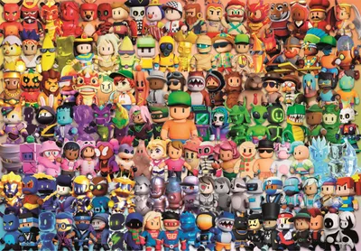 Produktbild von CLEMENTONI Puzzle Impossible: Stumble Guys 180 Teile
