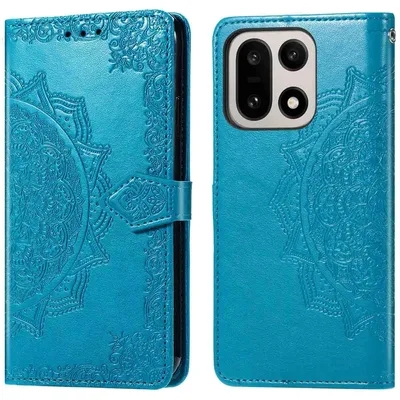 Obrázok produktu pre imoshion Mandala skladacie puzdro OnePlus 15 – tyrkysové